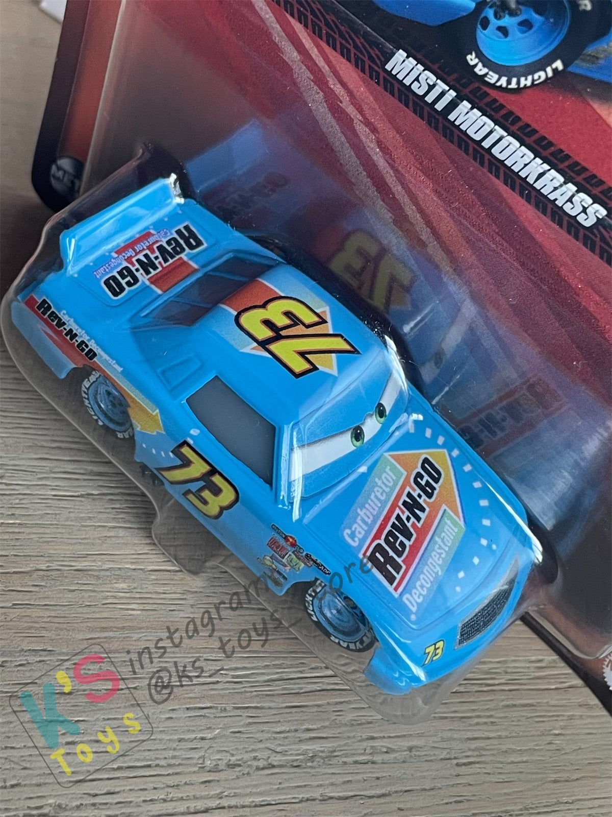 DISNEY PIXAR CARS BY MATTEL - "MISTI MOTORKASS" 2023 RE-RELEASED - BNIP