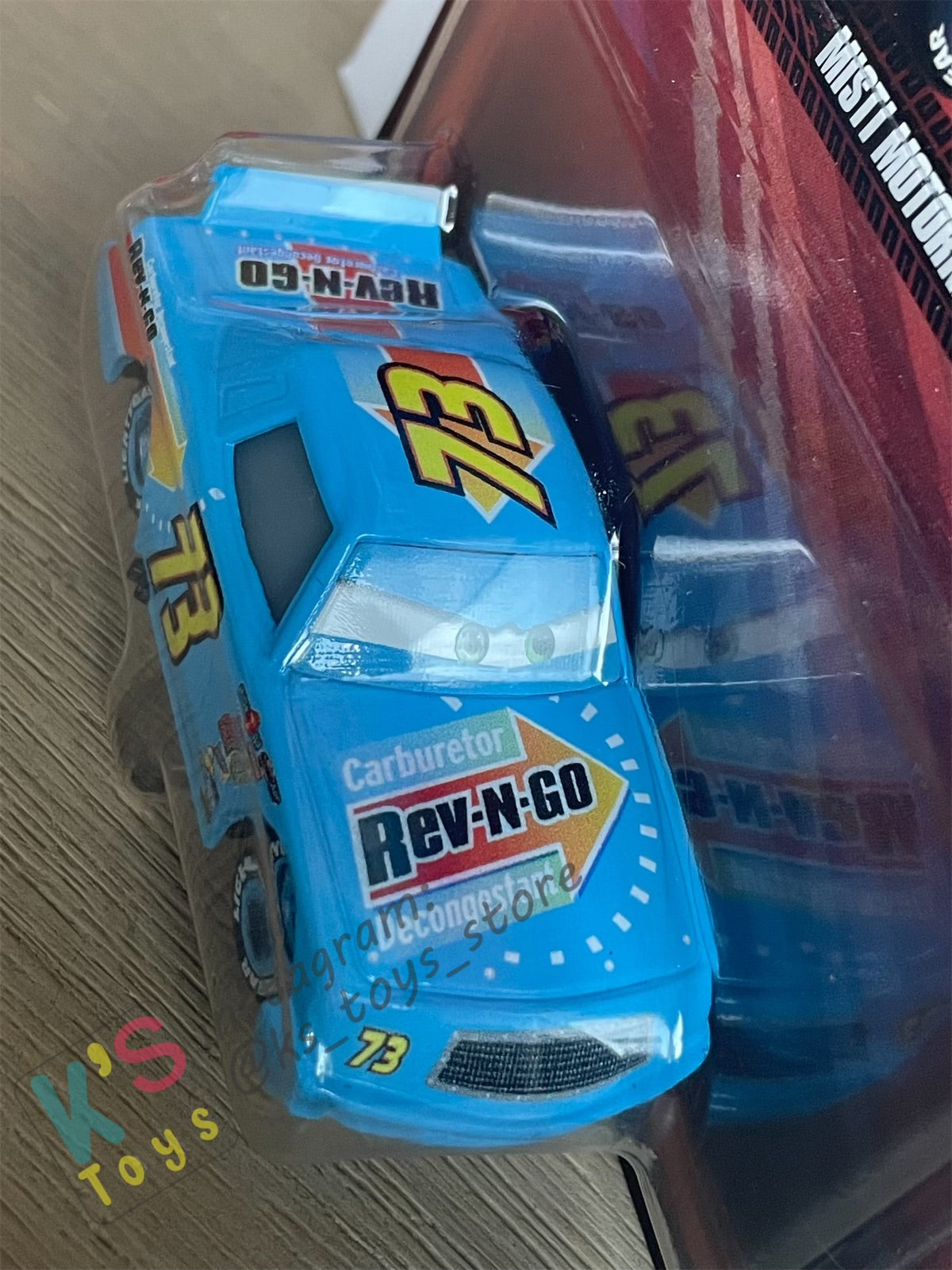 DISNEY PIXAR CARS BY MATTEL - "MISTI MOTORKASS" 2023 RE-RELEASED - BNIP