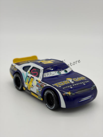 PRE-OWNED / LOOSE DISNEY PIXAR CARS BY MATTEL - "RUSTY CORNFUEL #4 TOW CAP" - CARS SERIES - NEAR MINT CONDITION - READ DESCRIPTION!!!!!!!!!!