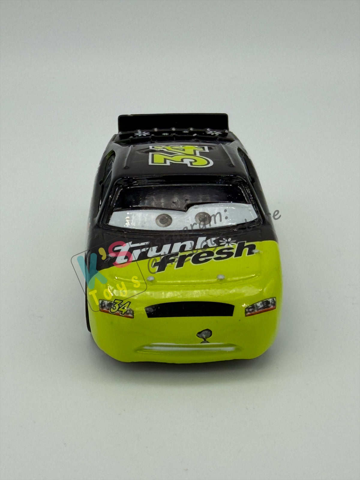 PRE-OWNED / LOOSE DISNEY PIXAR CARS BY MATTEL - "TRUNK FRESH RUBBER TIRES" - SYNTHETIC RUBBER TIRES SERIES - GOOD CONDITION - READ DESCRIPTION!!!!!!!!!!