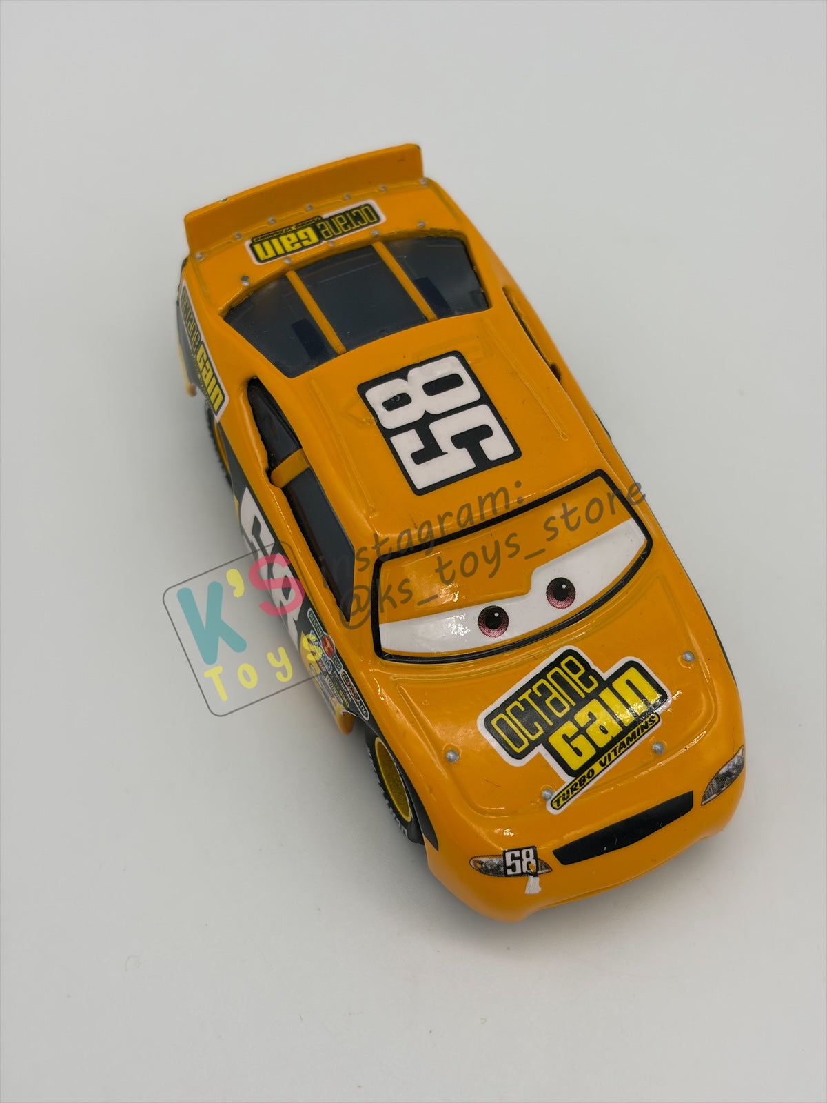 PRE-OWNED / LOOSE DISNEY PIXAR CARS BY MATTEL - "OCTANE GAIN RUBBER TIRES" - SYNTHETIC RUBBER TIRES SERIES - NEAR MINT CONDITION - READ DESCRIPTION!!!!!!!!!!