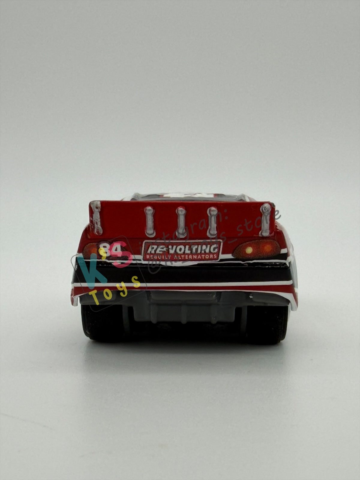PRE-OWNED / LOOSE DISNEY PIXAR CARS BY MATTEL - "RE-VOLTING RUBBER TIRES" - SYNTHETIC RUBBER TIRES SERIES - NEAR MINT CONDITION - READ DESCRIPTION!!!!!!!!!!