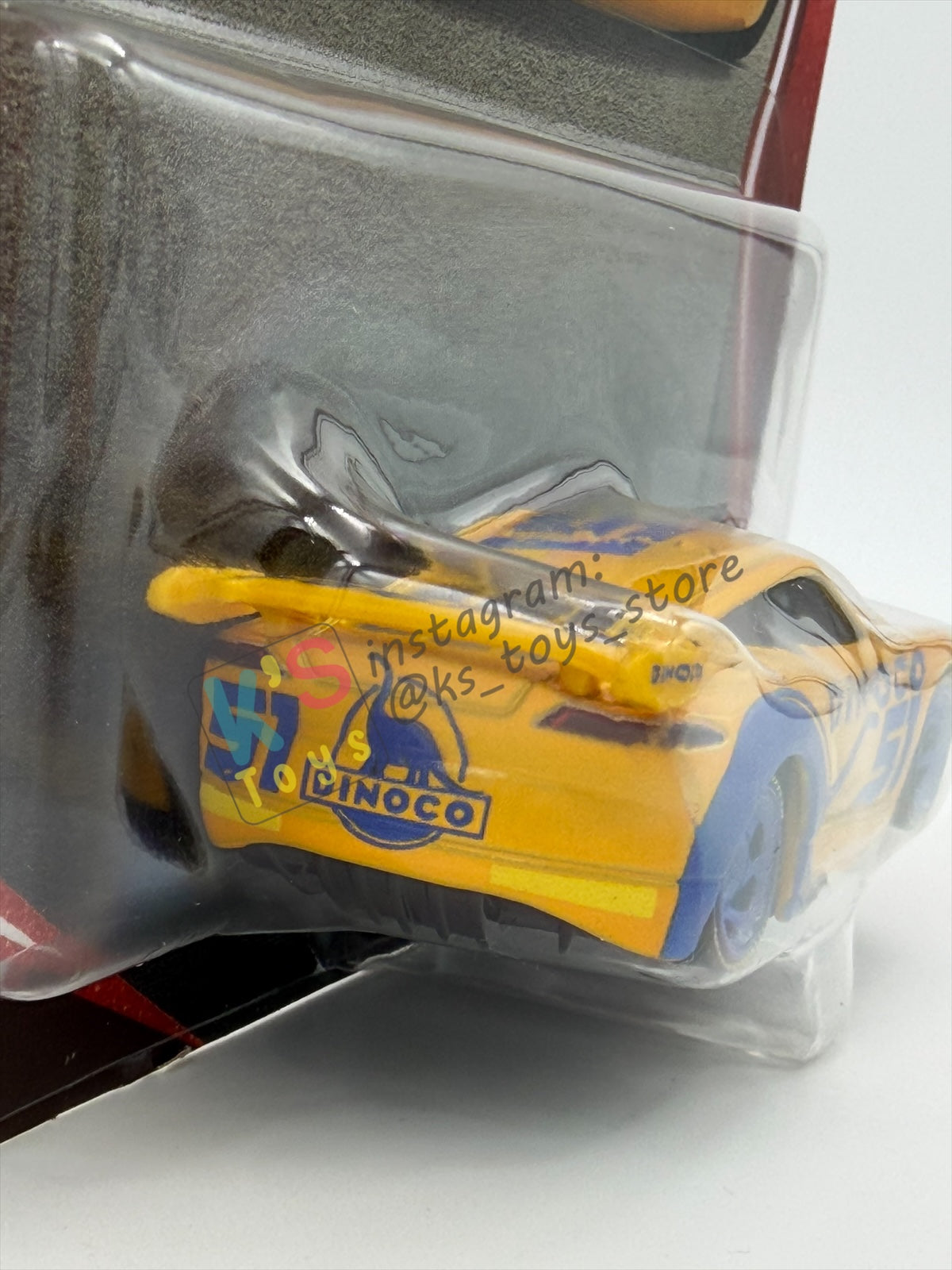DISNEY PIXAR CARS BY MATTEL - "DINOCO CRUZ RAMIREZ" 2026 RE-RELEASED 20TH ANNIVERSARY CARD - BNIP