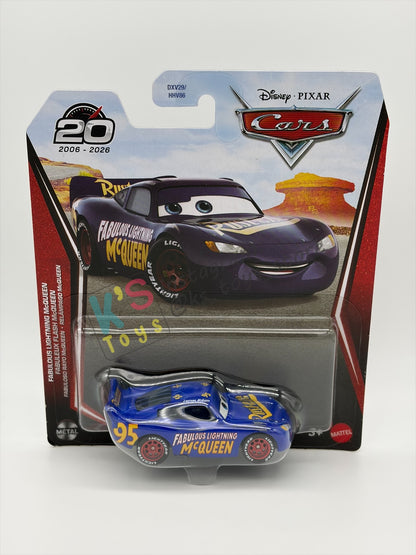 DISNEY PIXAR CARS "FABULOUS LIGHTNING MCQUEEN" 2026 RE-RELEASED 20TH CARD - BNIP