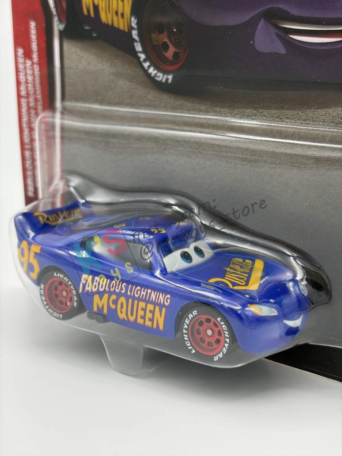 DISNEY PIXAR CARS "FABULOUS LIGHTNING MCQUEEN" 2026 RE-RELEASED 20TH CARD - BNIP