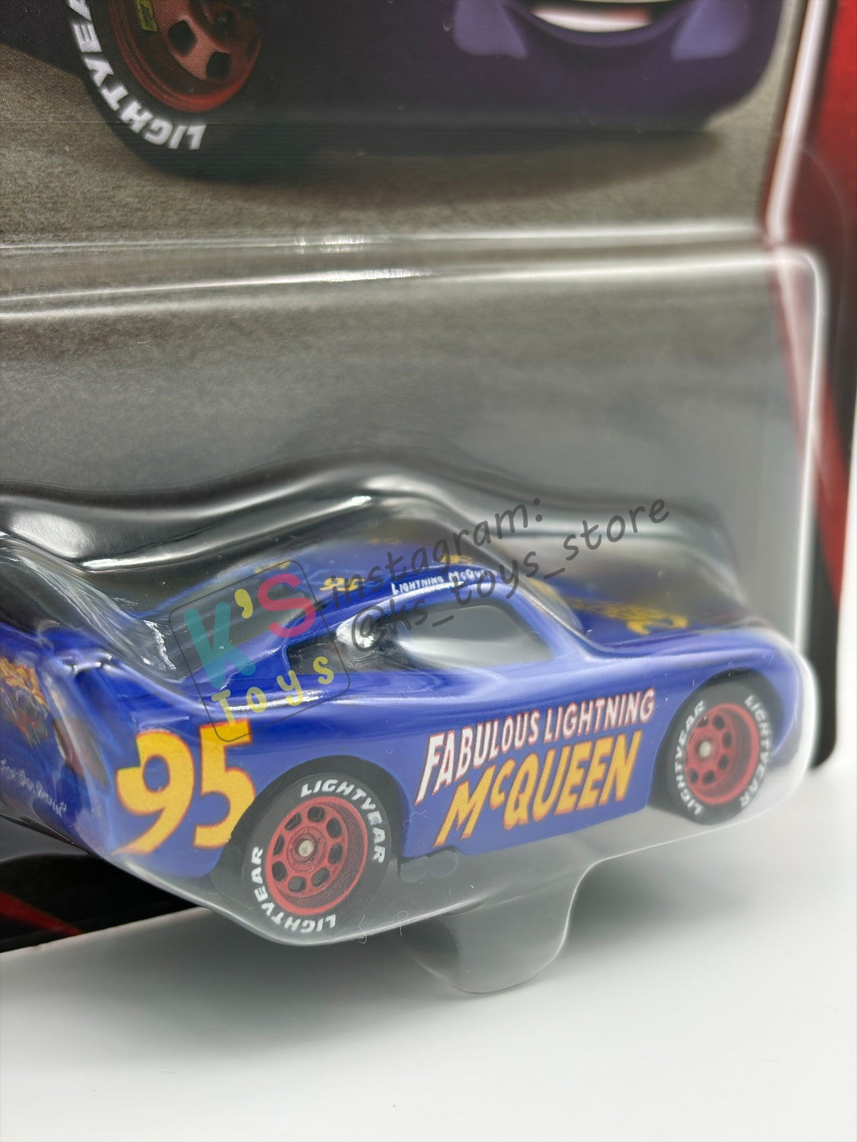DISNEY PIXAR CARS "FABULOUS LIGHTNING MCQUEEN" 2026 RE-RELEASED 20TH CARD - BNIP
