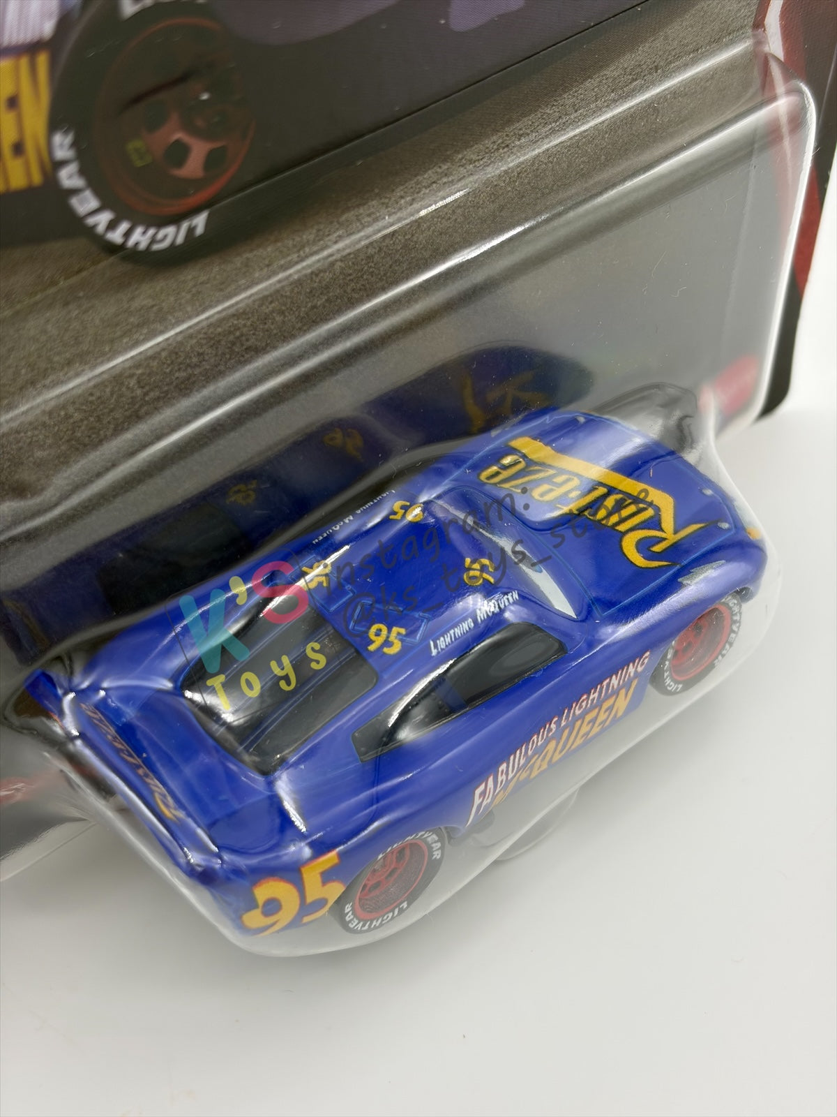 DISNEY PIXAR CARS "FABULOUS LIGHTNING MCQUEEN" 2026 RE-RELEASED 20TH CARD - BNIP