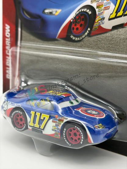 DISNEY PIXAR CARS 1:55 BY MATTEL - "RALPH CARLOW" 2026 RE-RELEASED 20TH ANNIVERSARY CARD - BNIP