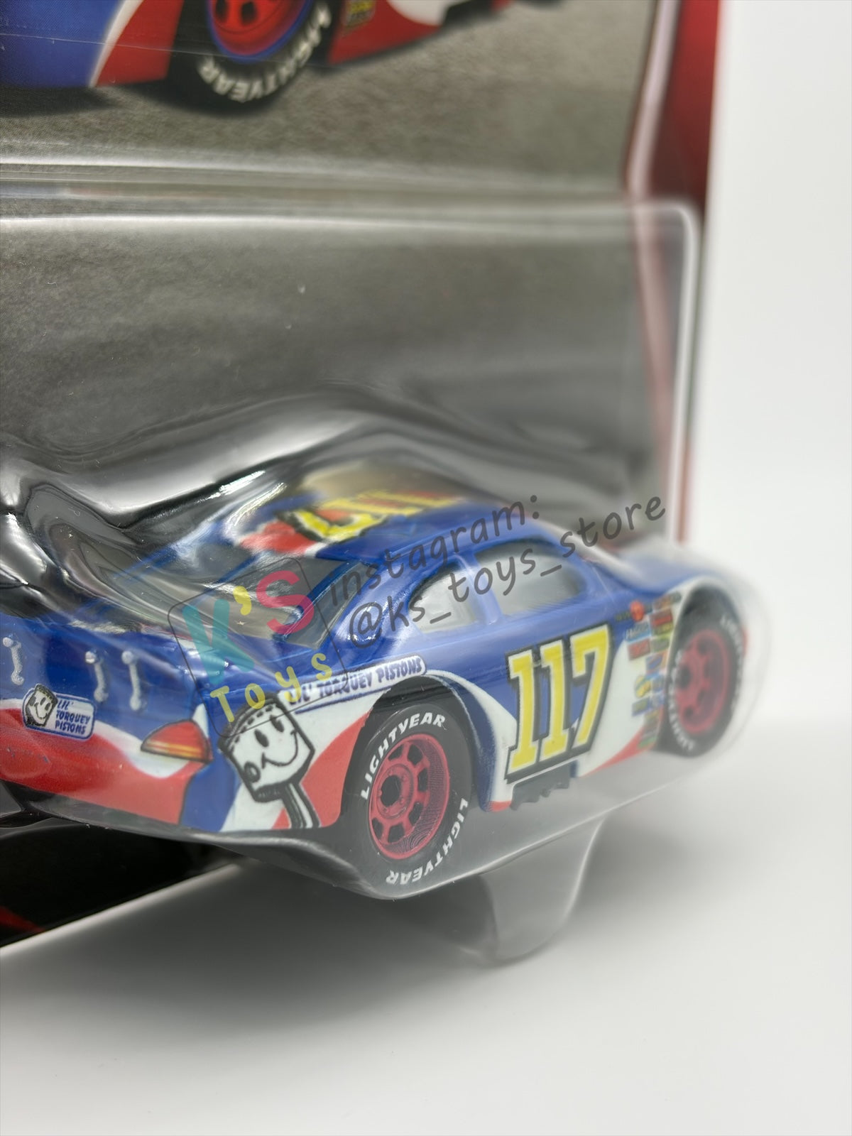 DISNEY PIXAR CARS 1:55 BY MATTEL - "RALPH CARLOW" 2026 RE-RELEASED 20TH ANNIVERSARY CARD - BNIP