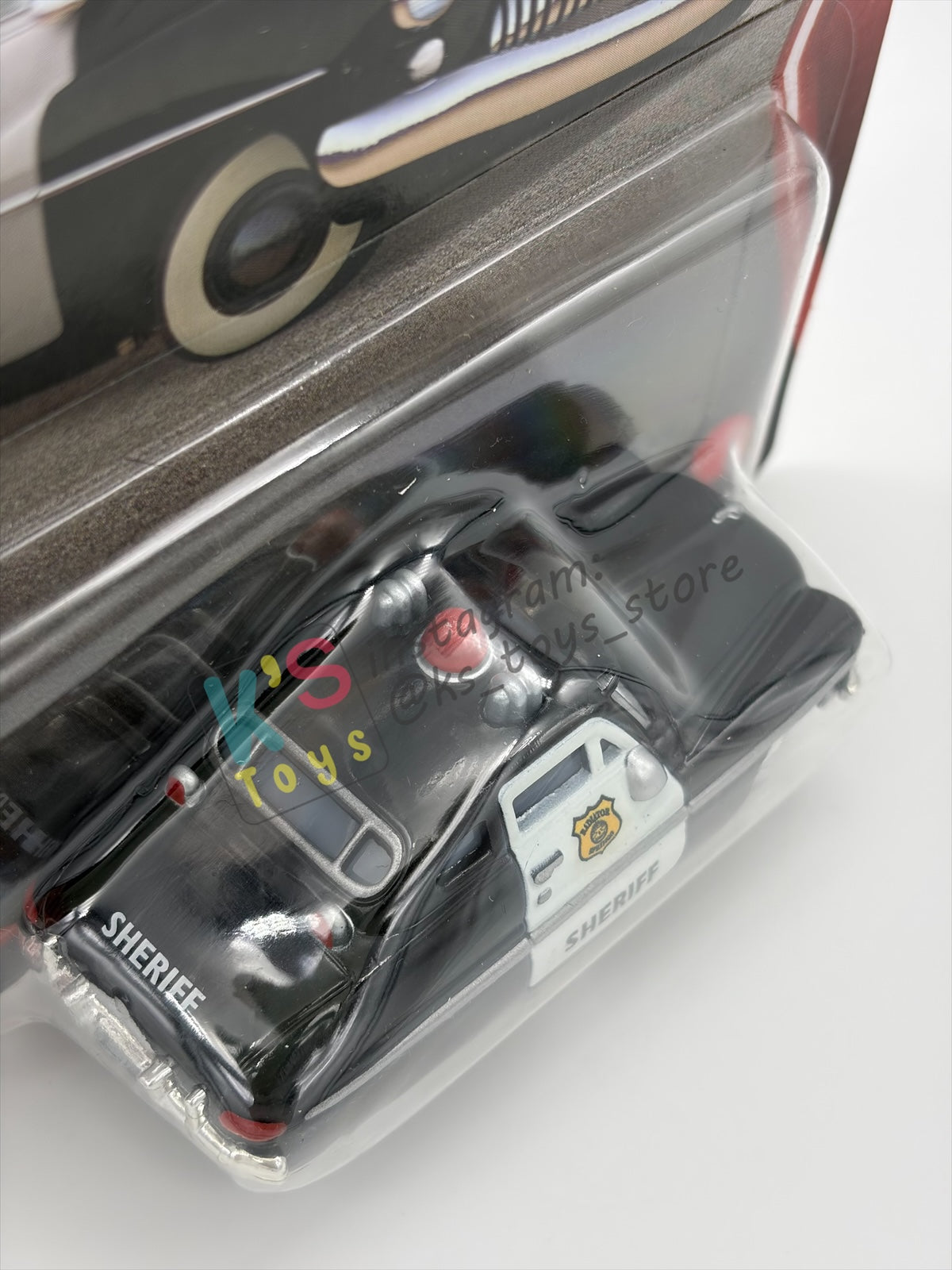 DISNEY PIXAR CARS BY MATTEL - "SHERIFF" CARS 1 - 2026 RE-RELEASED 20TH ANNIVERSARY CARD - BNIP