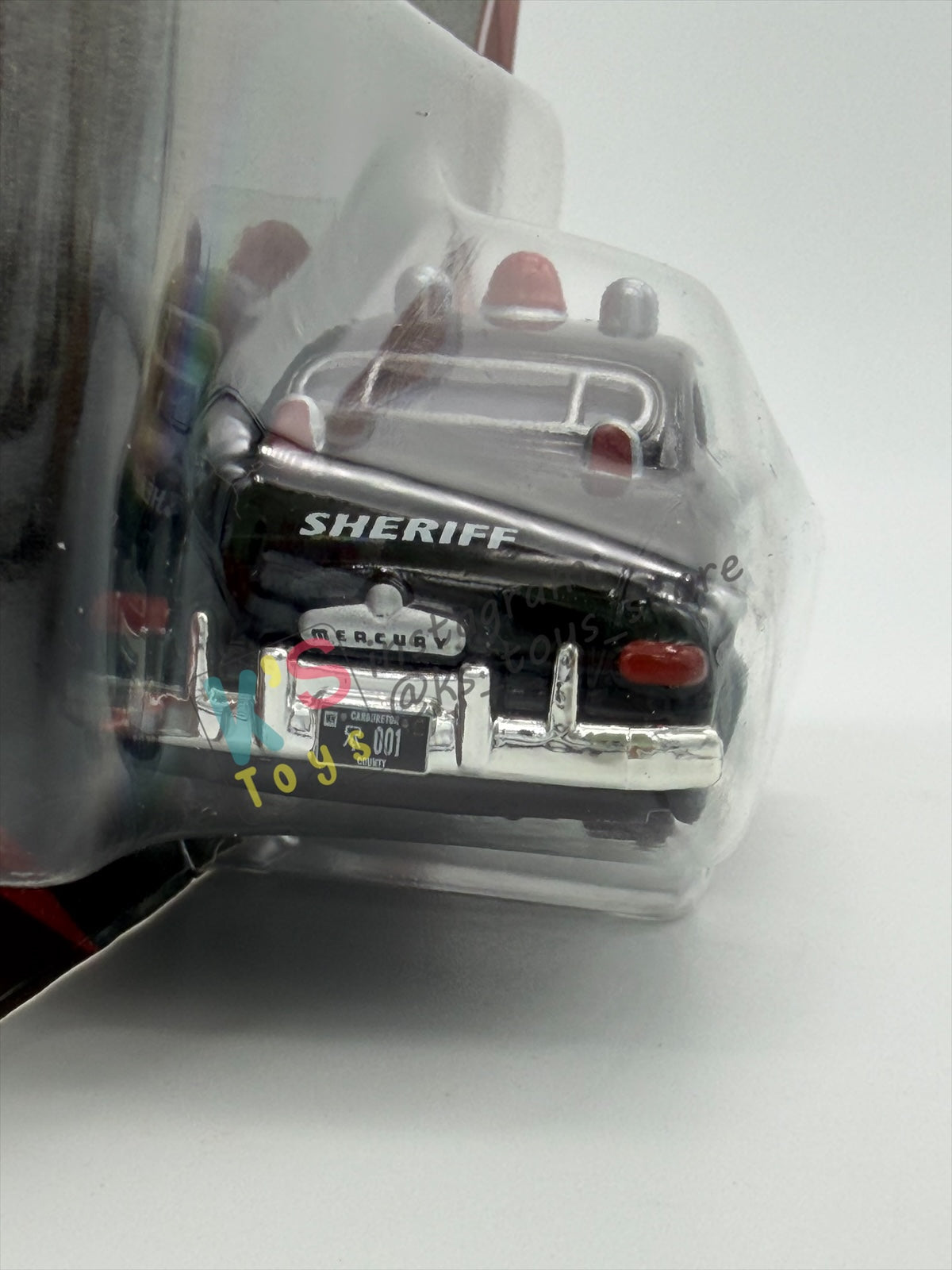 DISNEY PIXAR CARS BY MATTEL - "SHERIFF" CARS 1 - 2026 RE-RELEASED 20TH ANNIVERSARY CARD - BNIP