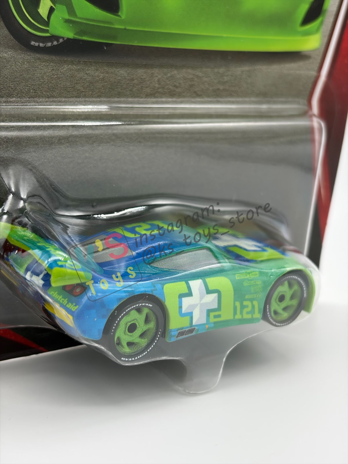 DISNEY PIXAR CARS 1:55 BY MATTEL - "NOAH GOCEK" CARS 3 - 2026 RE-RELEASED 20TH ANNIVERSARY CARD - BNIP