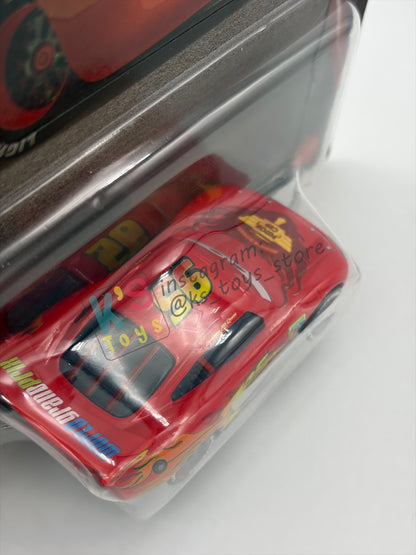 DISNEY PIXAR CARS 1:55 BY MATTEL - "LIGHTNING MCQUEEN WITH RACING WHEELS"  2026 RE-RELEASED 20TH ANNIVERSARY CARD - BNIP