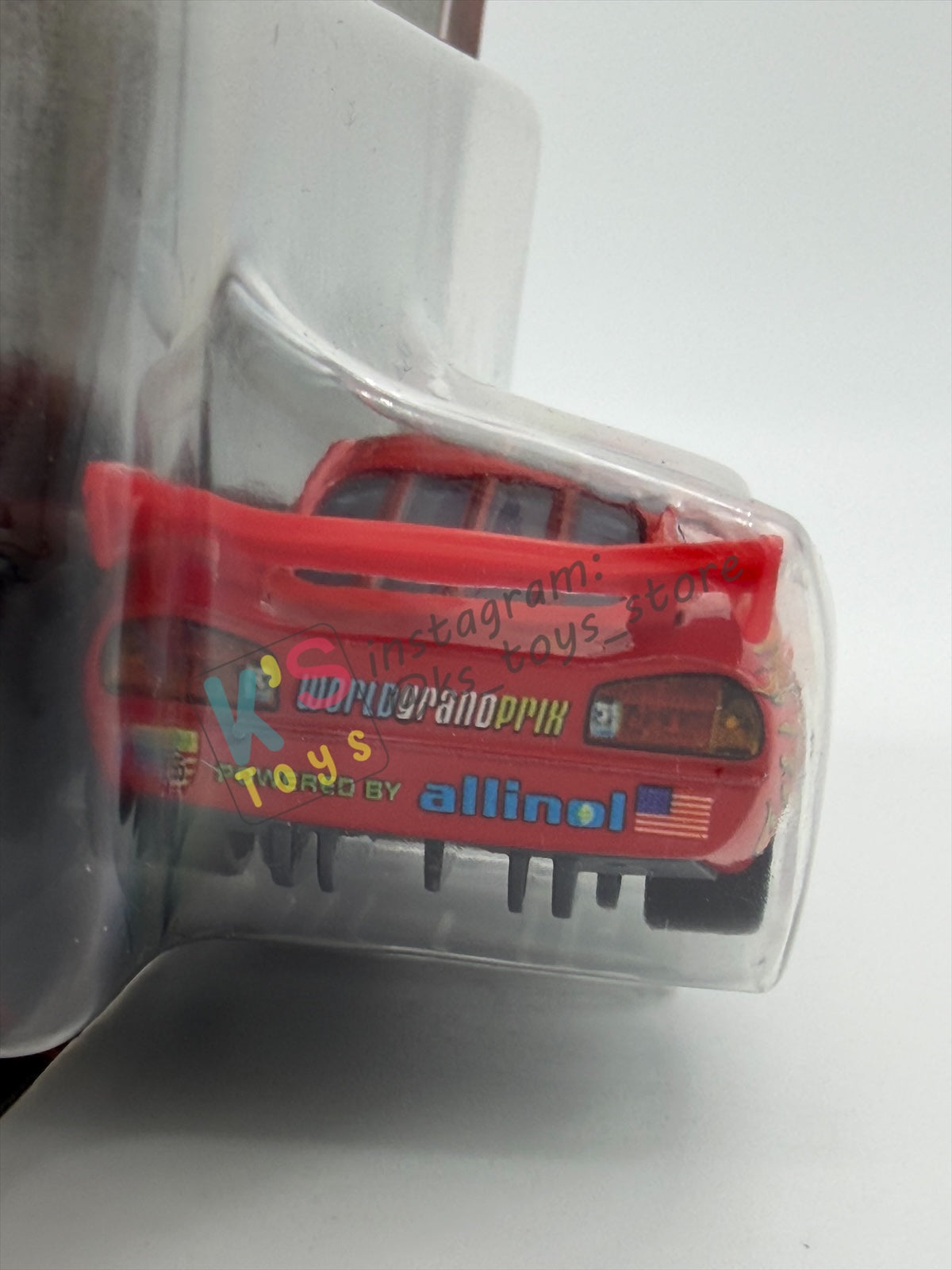 DISNEY PIXAR CARS 1:55 BY MATTEL - "LIGHTNING MCQUEEN WITH RACING WHEELS"  2026 RE-RELEASED 20TH ANNIVERSARY CARD - BNIP