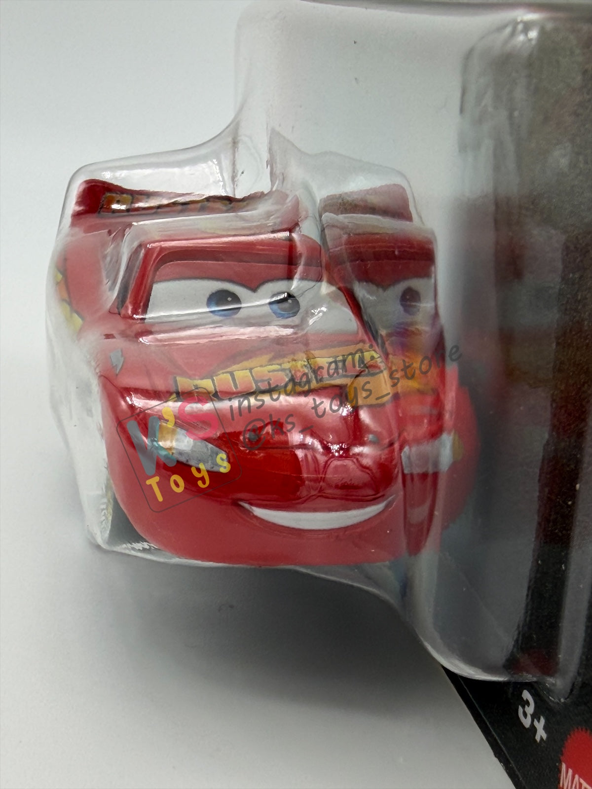 DISNEY PIXAR CARS 1:55 BY MATTEL - "RUSTEZE LIGHTNING MCQUEEN"  2026 RE-RELEASED 20TH ANNIVERSARY CARD - BNIP