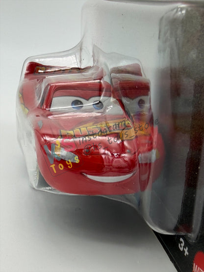 DISNEY PIXAR CARS 1:55 BY MATTEL - "RUSTEZE LIGHTNING MCQUEEN"  2026 RE-RELEASED 20TH ANNIVERSARY CARD - BNIP