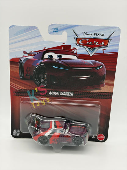 DISNEY PIXAR CARS 1:55 BY MATTEL - "AARON CLOCKER" CARS 3 - 2026 RE-RELEASED - BNIP