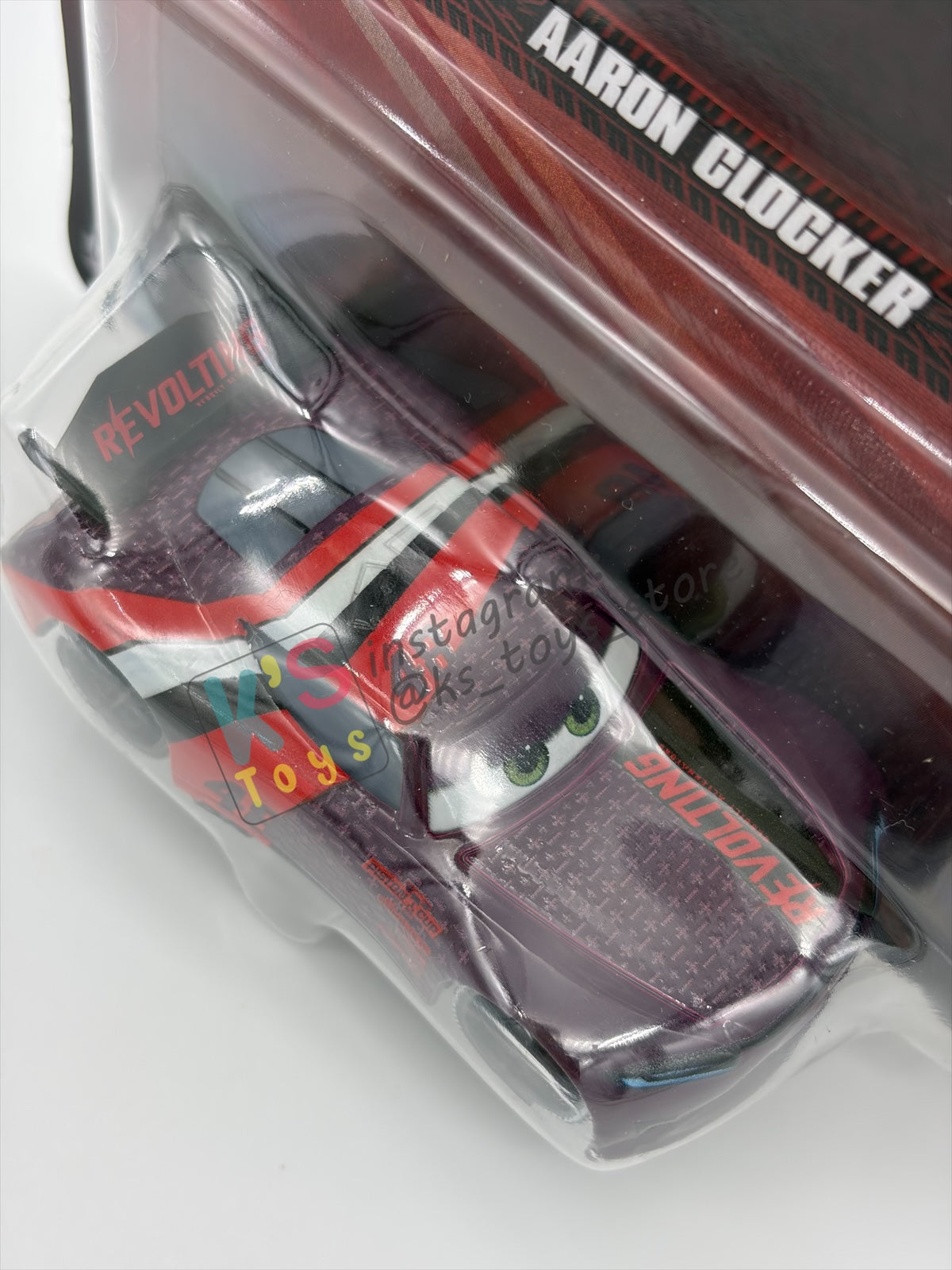 DISNEY PIXAR CARS 1:55 BY MATTEL - "AARON CLOCKER" CARS 3 - 2026 RE-RELEASED - BNIP