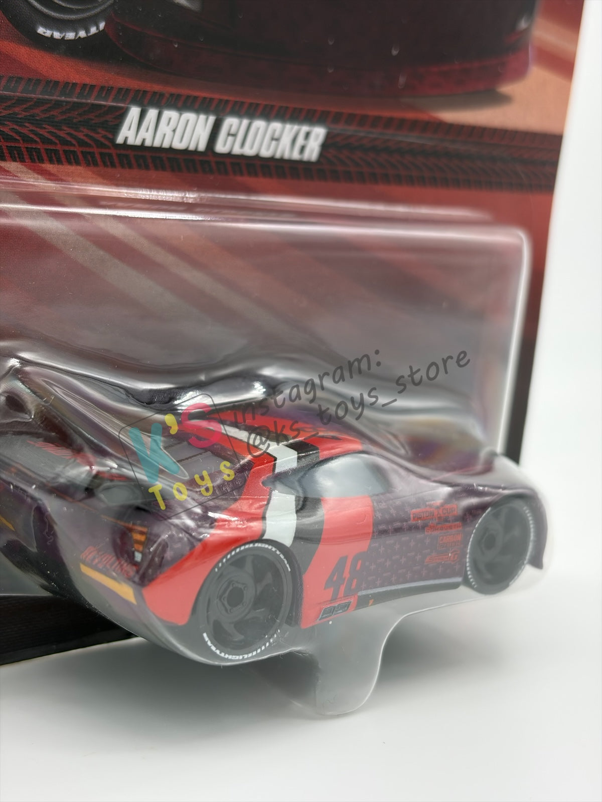 DISNEY PIXAR CARS 1:55 BY MATTEL - "AARON CLOCKER" CARS 3 - 2026 RE-RELEASED - BNIP