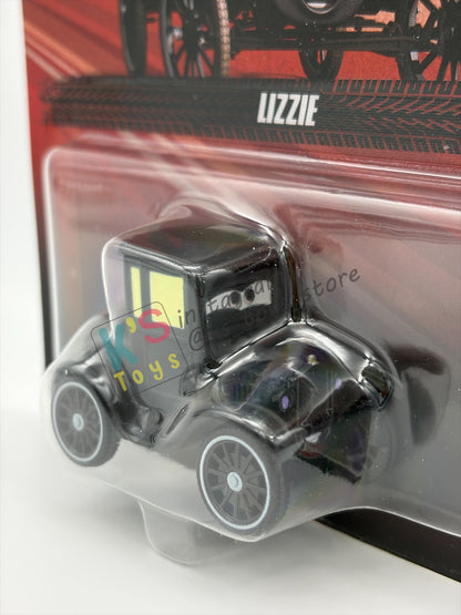 Disney Pixar Cars 1:55 by MATTEL,  "LIZZIE" - 2026 RE-RELEASED - BNIP