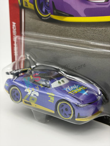 DISNEY PIXAR CARS BY MATTEL 1:55, "WILL RUSCH VARIANT'" - 2026 RE-RELEASED 20TH ANNIVERSARY CARD - BNIP