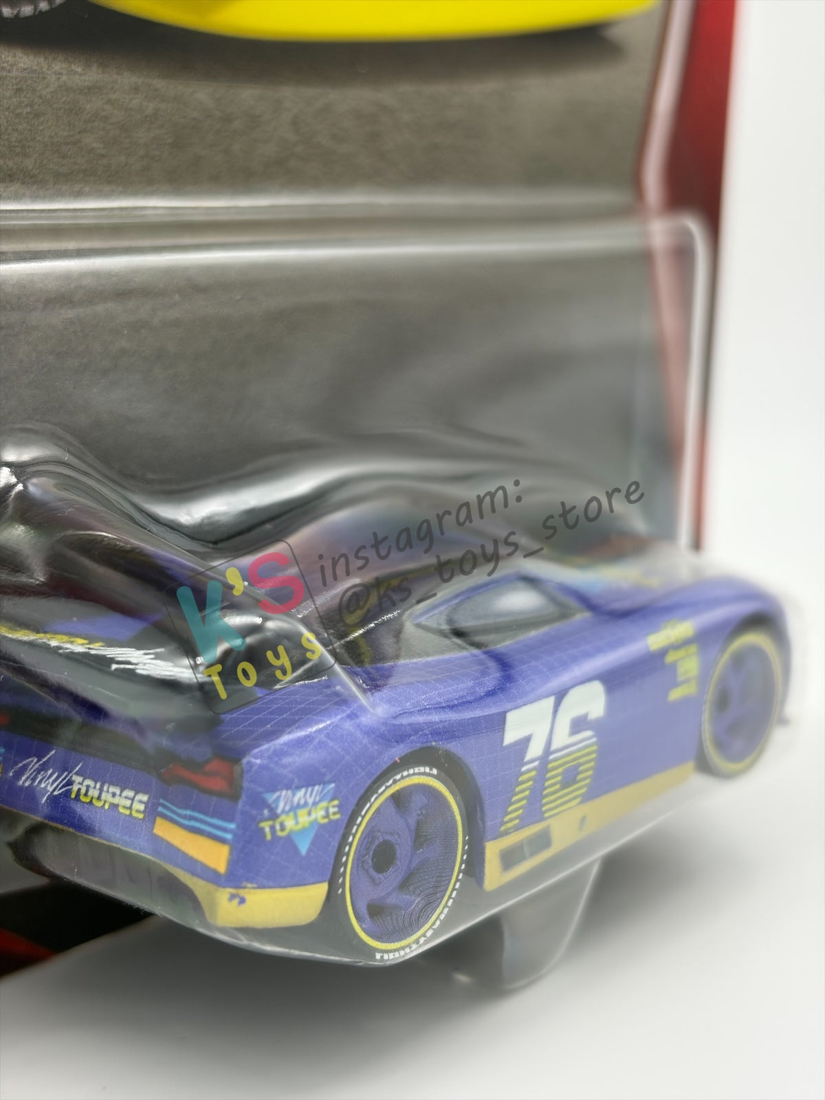 DISNEY PIXAR CARS BY MATTEL 1:55, "WILL RUSCH VARIANT'" - 2026 RE-RELEASED 20TH ANNIVERSARY CARD - BNIP