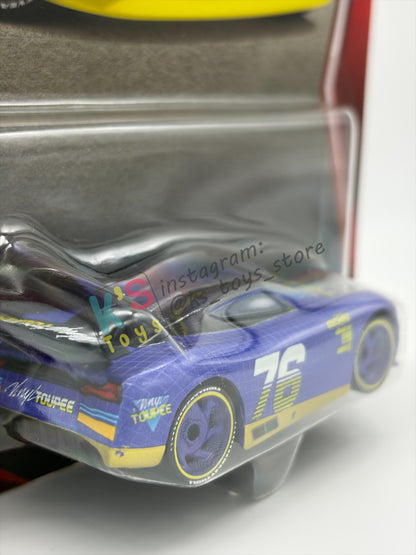 DISNEY PIXAR CARS BY MATTEL 1:55, "WILL RUSCH VARIANT'" - 2026 RE-RELEASED 20TH ANNIVERSARY CARD - BNIP