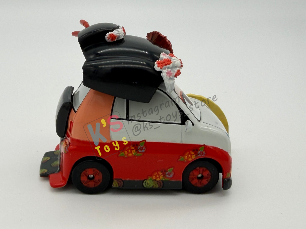 PRE-OWNED / LOOSE DISNEY STORE OF DISNEY PIXAR CARS 1:43 - TAMIKO, SHIGEKO AND OKUNI - TRAVELLING THROUGH TOKYO SERIES - IN NEAR MINT CONDITION