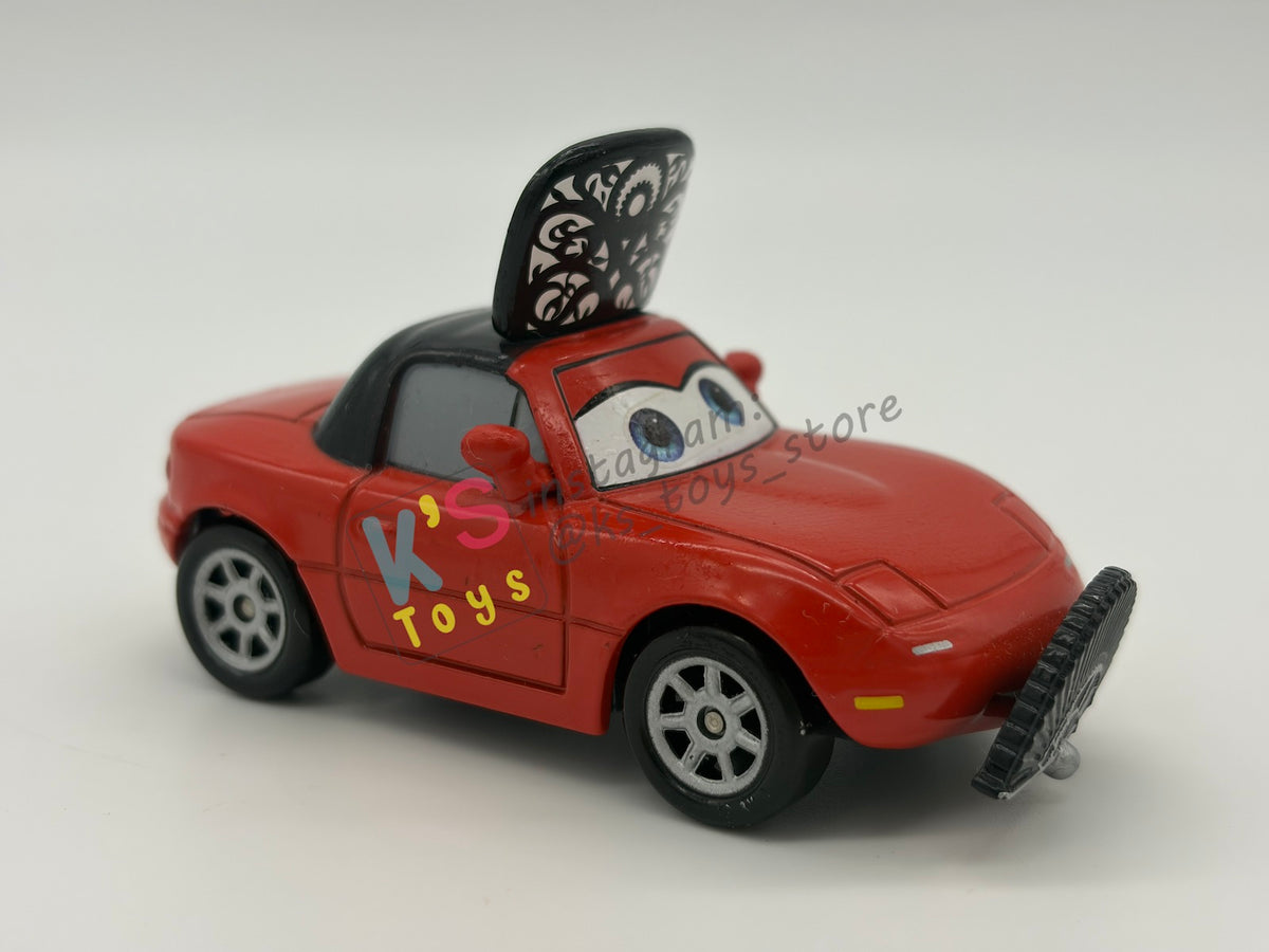 PRE-OWNED / LOOSE DISNEY STORE OF DISNEY PIXAR CARS 1:43 - SENORITA MIA & TIA - 20 CARS TOON GIFT SET COLLECTORS SERIES - IN NEAR MINT CONDITION!!