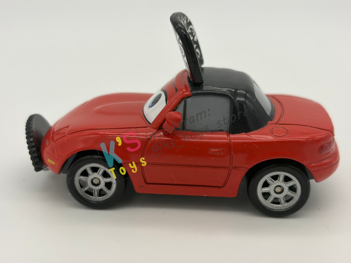 PRE-OWNED / LOOSE DISNEY STORE OF DISNEY PIXAR CARS 1:43 - SENORITA MIA & TIA - 20 CARS TOON GIFT SET COLLECTORS SERIES - IN NEAR MINT CONDITION!!