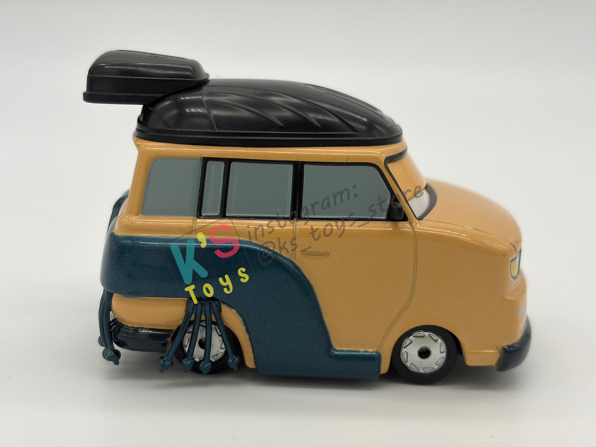 PRE-OWNED / LOOSE DISNEY STORE OF DISNEY PIXAR CARS 1:43 - PINION TANAKA  - TRAVELLING THROUGH TOKYO SERIES - NEAR MINT CONDITION
