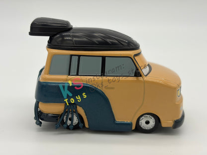 PRE-OWNED / LOOSE DISNEY STORE OF DISNEY PIXAR CARS 1:43 - PINION TANAKA  - TRAVELLING THROUGH TOKYO SERIES - NEAR MINT CONDITION