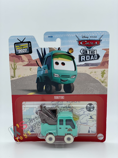 DISNEY PIXAR CARS BY MATTEL, NORIYUKI - ON THE ROAD SERIES - 2022 NEW RELEASED - BNIP