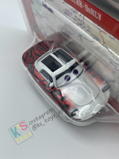 DISNEY PIXAR CARS BY MATTEL - "MAE PILLAR-DUREY" CARS ON THE ROAD SERIES 2023 NEW RELEASE - BNIP