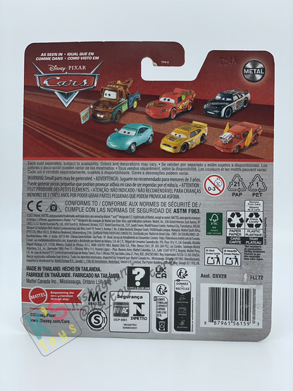DISNEY PIXAR CARS BY MATTEL - "MANDY FREUNDERBENDER" 2024 NEW RELEASE - BNIP