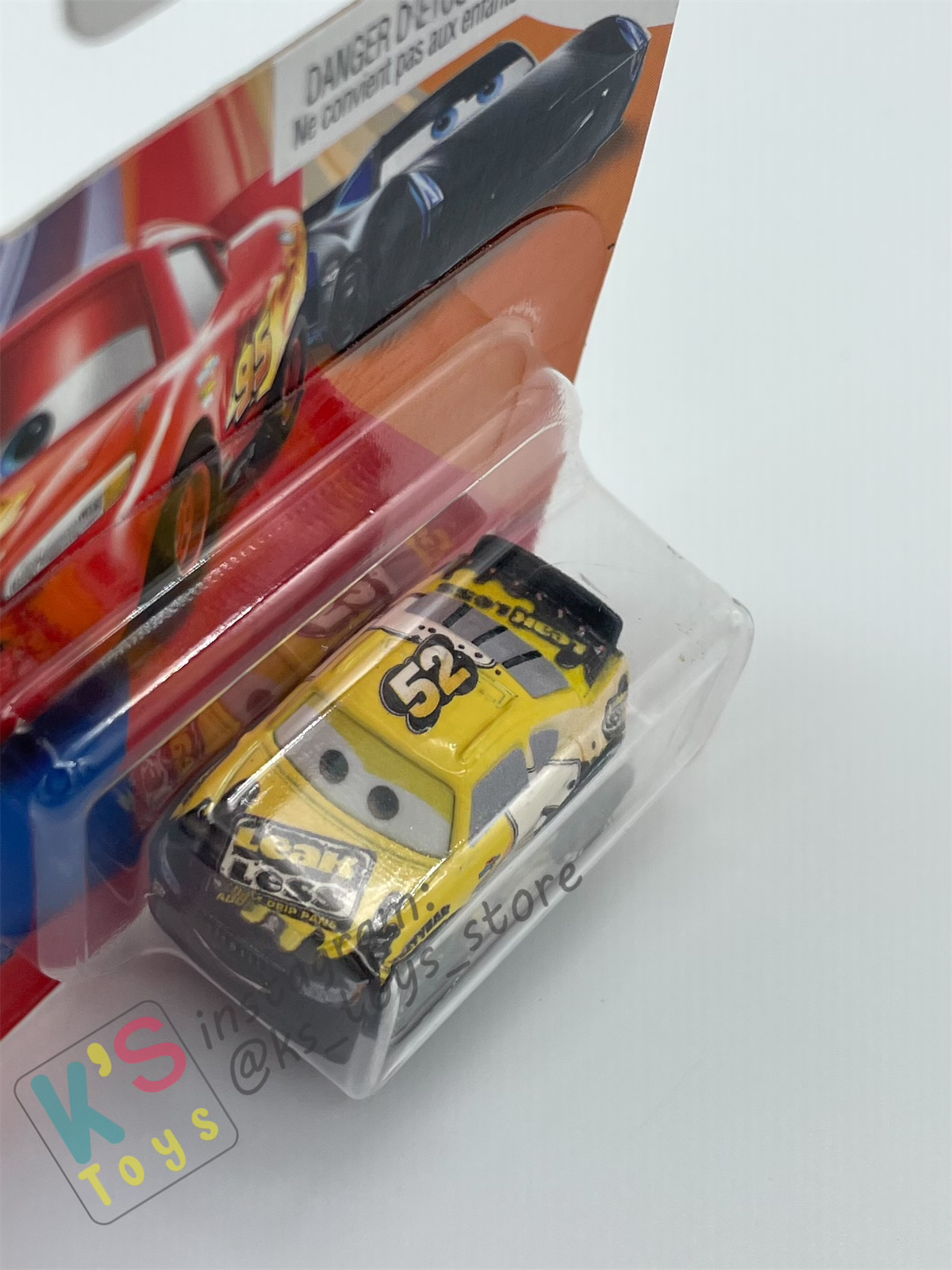 Mini Racers Disney Pixar Cars by Mattel, CLAUDE SCRUGGS / BRIAN SPARKS - BNIP