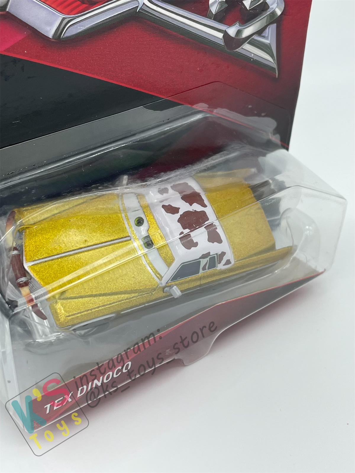 Disney Pixar Cars 1:55 by MATTEL,TEX DINOCO, CARS 3 - BNIP