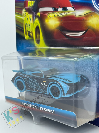 GLOW RACERS Disney Pixar Cars by MATTEL, JACKSON STORM - NEW RELEASE 2024 - BNIP