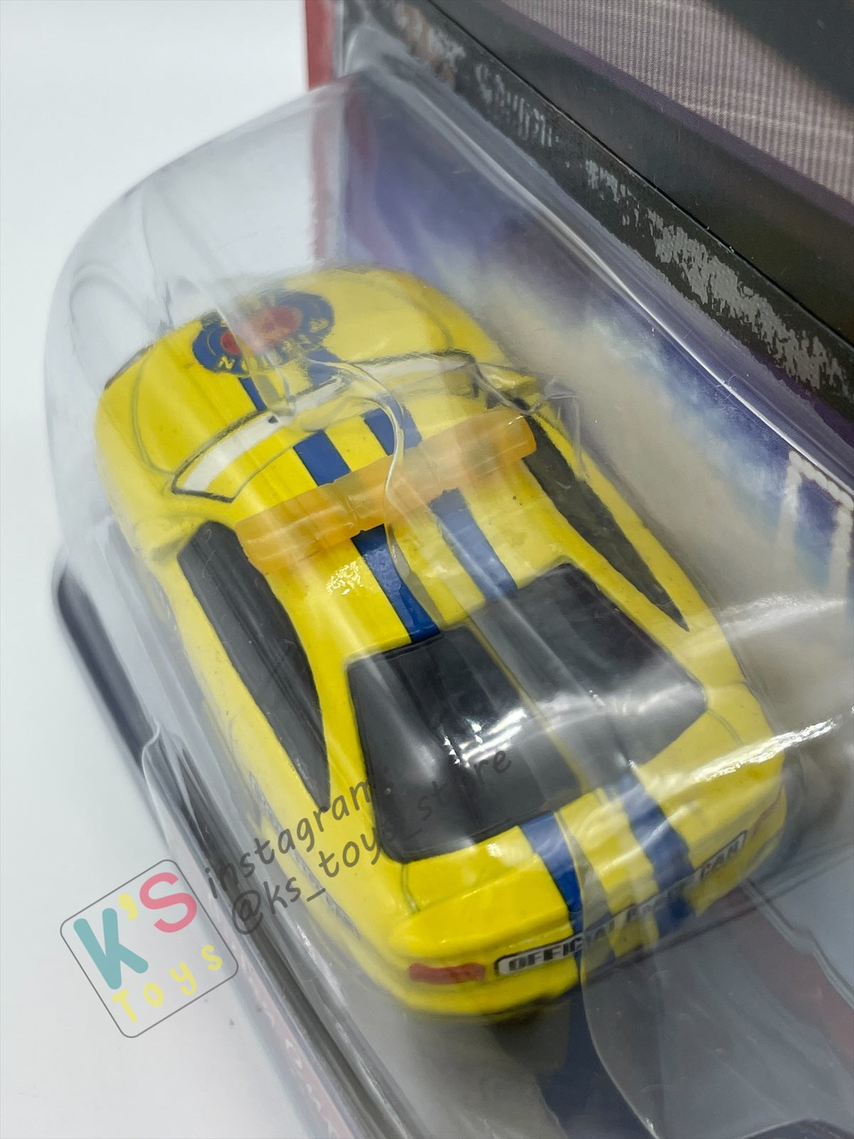 DISNEY PIXAR CARS BY MATTEL, CHARLIE CHECKER RED TAILLIGHTS - WALMART SERIES (NEW) - BNIP
