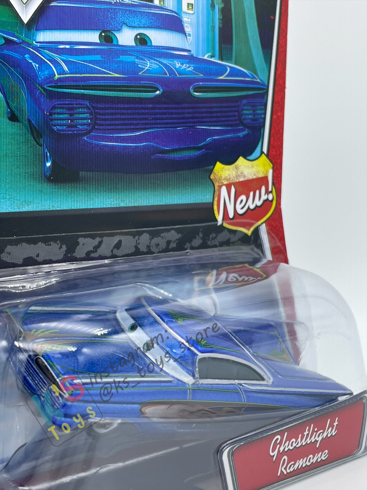 DISNEY PIXAR CARS BY MATTEL, RAMONE GHOSTLIGHT - WALMART SERIES (NEW) - BNIP