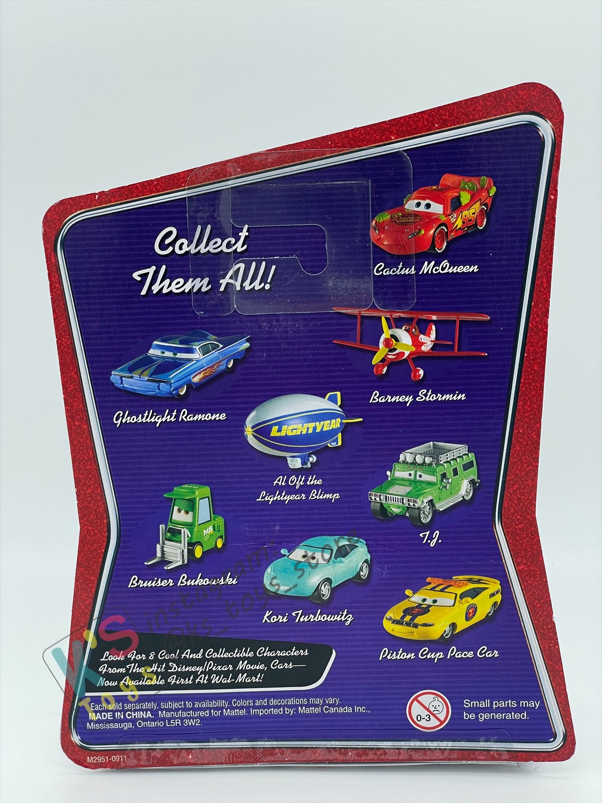 DISNEY PIXAR CARS BY MATTEL, RAMONE GHOSTLIGHT - WALMART SERIES (NEW) - BNIP