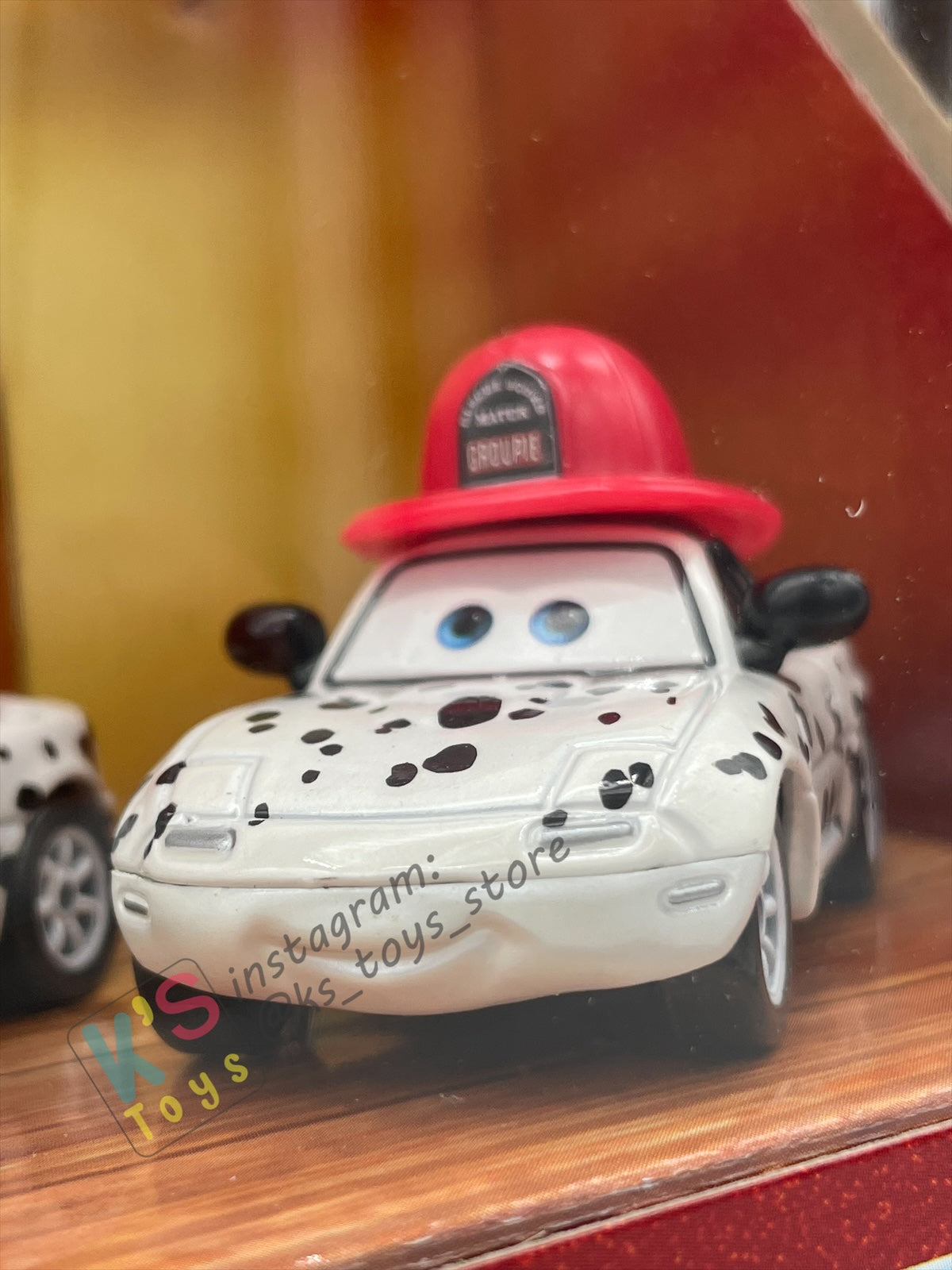 DISNEY PIXAR CARS BY MATTEL - CARS TOON RESCUE SQUAD MATER 4-PACK GIFT SET "RESCUE SQUAD MATER, RESCUE SQUAD CHOPPER, DALMATIAN MIA AND DALMATIAN TIA" - BNIB