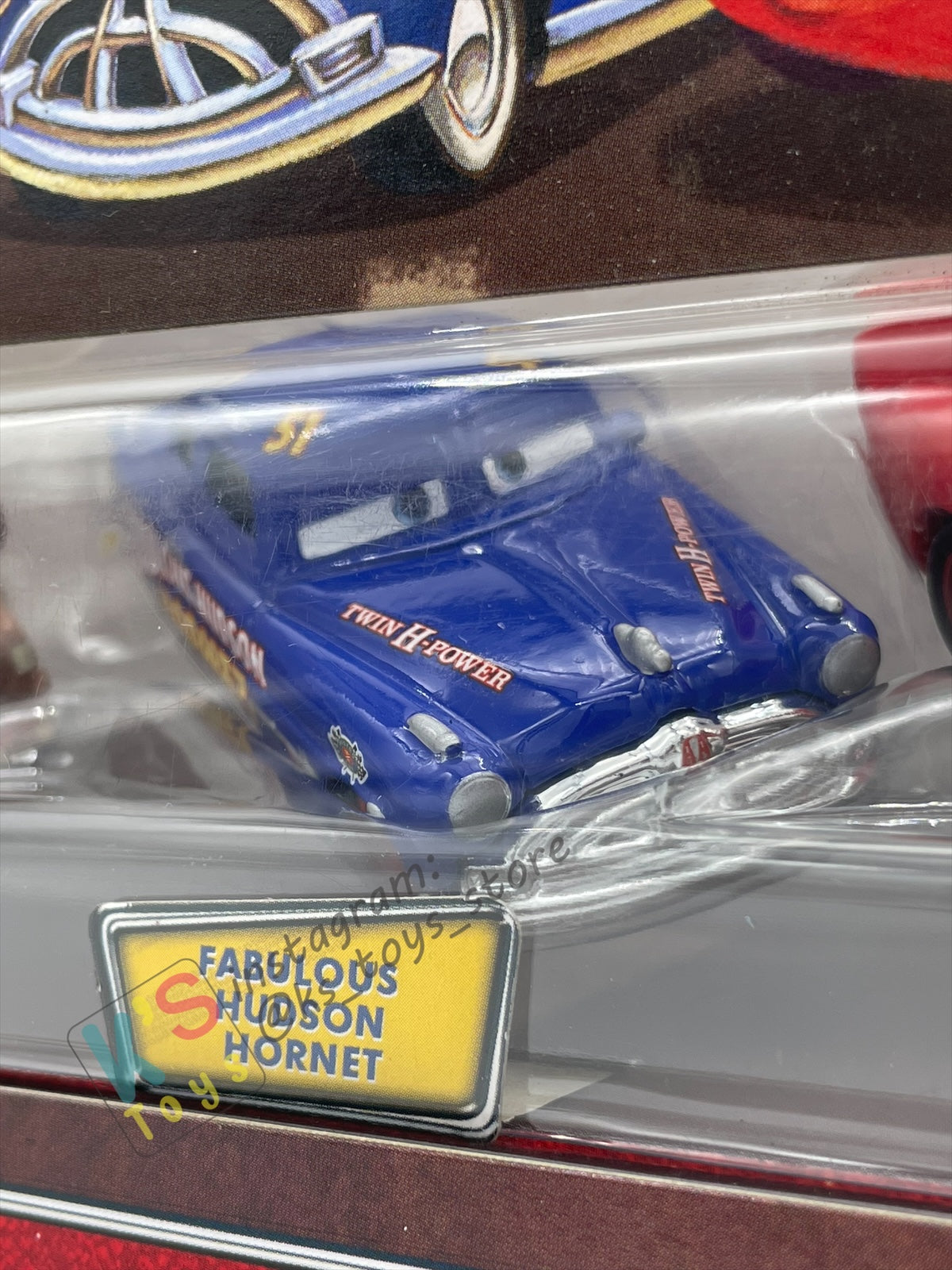 STORY TELLERS DISNEY PIXAR CARS BY MATTEL, 3 PACK "FRED, FABULOUS HUDSON HORNET, SMELL SWELL LIGHTNING MCQUEEN" - BNIP