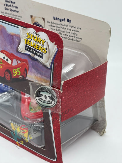 STORY TELLERS DISNEY PIXAR CARS BY MATTEL, 3 PACK "FRED, FABULOUS HUDSON HORNET, SMELL SWELL LIGHTNING MCQUEEN" - BNIP