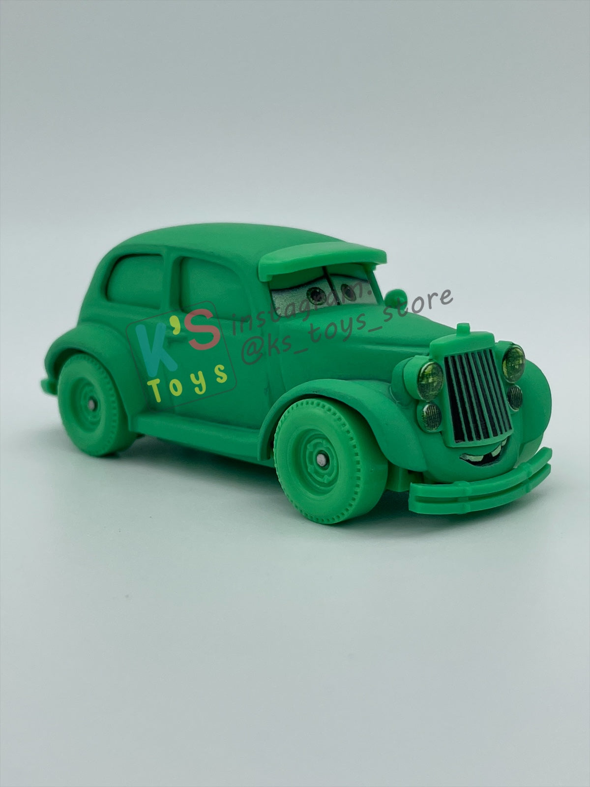 PRE-OWNED / LOOSE DISNEY PIXAR CARS 1:55 BY MATTEL - "MALLORY KARHUT" CARS ON THE ROAD LIGHTSOUT - MINT CONDITION
