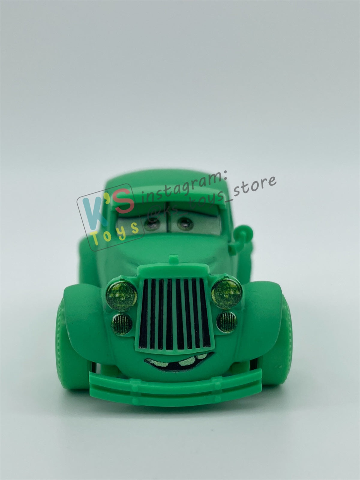PRE-OWNED / LOOSE DISNEY PIXAR CARS 1:55 BY MATTEL - "MALLORY KARHUT" CARS ON THE ROAD LIGHTSOUT - MINT CONDITION