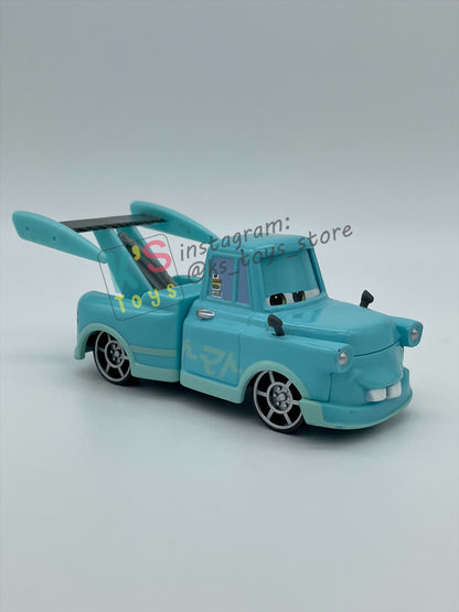 PRE-OWNED / LOOSE DISNEY PIXAR CARS 1:55 BY MATTEL - "TOKYO MATER" EXCLUSIVE WALMART 3-PACKS TOKYO MATER - NEAR MINT CONDITION