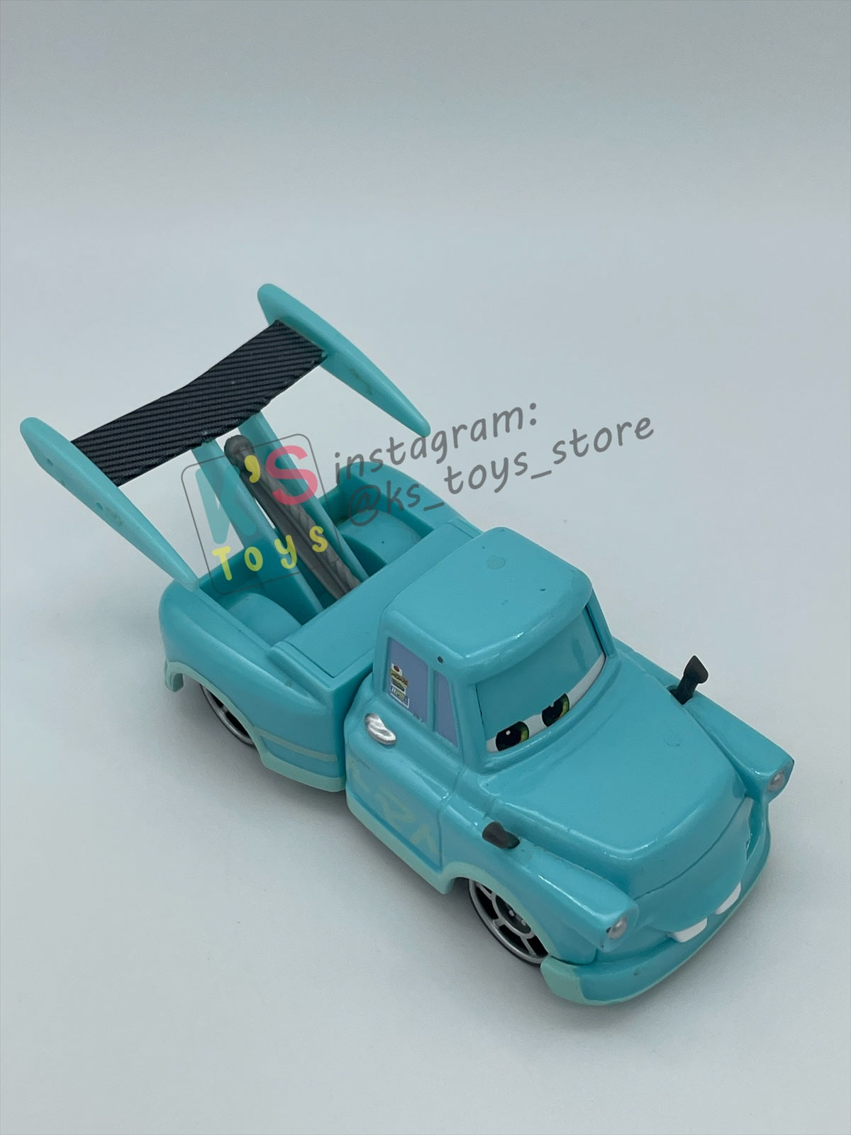 PRE-OWNED / LOOSE DISNEY PIXAR CARS 1:55 BY MATTEL - "TOKYO MATER" EXCLUSIVE WALMART 3-PACKS TOKYO MATER - NEAR MINT CONDITION