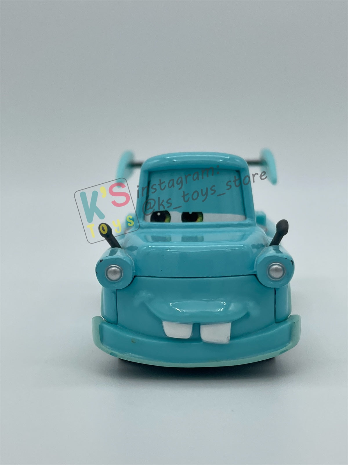 PRE-OWNED / LOOSE DISNEY PIXAR CARS 1:55 BY MATTEL - "TOKYO MATER" EXCLUSIVE WALMART 3-PACKS TOKYO MATER - NEAR MINT CONDITION