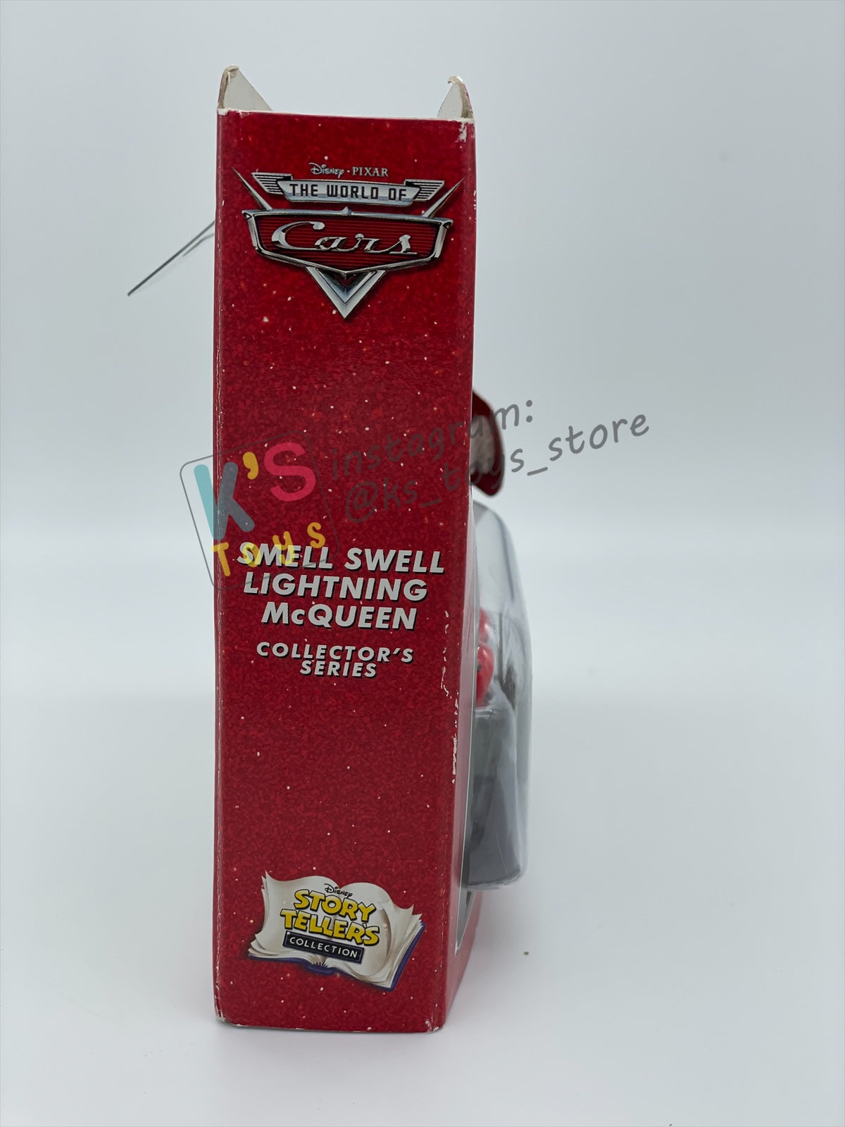 STORY TELLERS DISNEY PIXAR CARS 1:55 BY MATTEL - SMELL SWELL LIGHTNING MCQUEEN - BNIP - PACKAGING IS NOT IN MINT CONDITION!!!